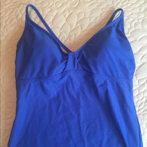 Athleta tankini top. Underwire. 36 D/DD